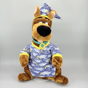 Cartoon Network 23" Vintage 1998 Scooby-Doo Nighttime Plush Stuffed Animal